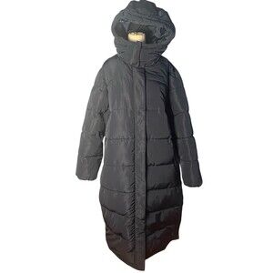 Amazon Essentials Women's Oversized Long Puffer Jacket, Navy, NWT XXL